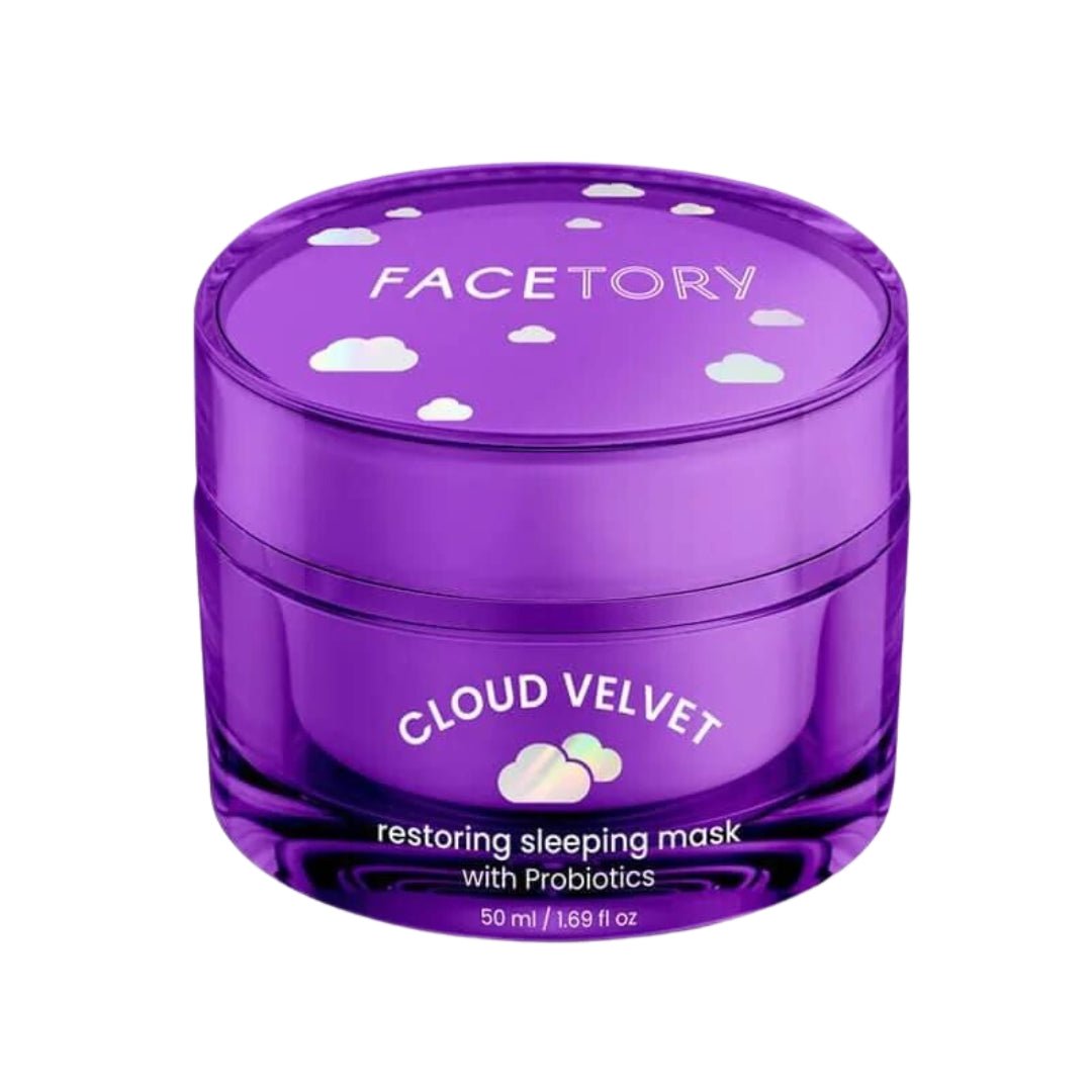 Face Tory Cloud Velvet Restoring Sleeping Mask with Probiotics - Selfcare on Sundays
