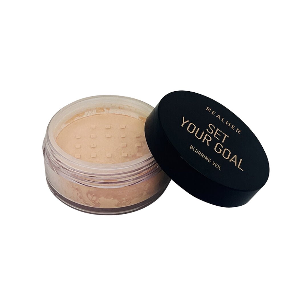 Realher Set Your Goals Blurring Veil Loose Powder - Selfcare on Sundays