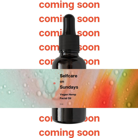 Vegan Hemp Facial Oil Pre-Order - Selfcare on Sundays - Selfcare on Sundays